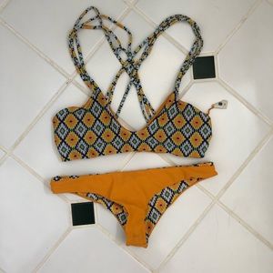 Mary Grace swim reversible suit